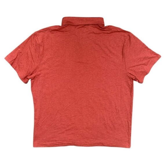 NWT Member’s Mark Favorite Soft Polo Shirt Dark Orange Heather Men’s XXL - Picture 2 of 7